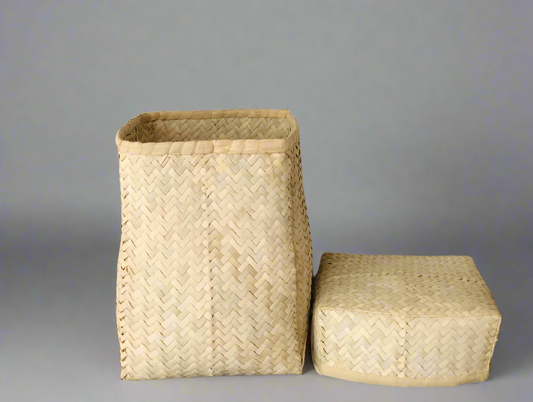 𝗛𝗮𝗻𝗱𝘄𝗼𝘃𝗲𝗻 𝗗𝗮𝘁𝗲 𝗣𝗮𝗹𝗺 𝗟𝗲𝗮𝗳 𝗦𝘁𝗼𝗿𝗮𝗴𝗲 𝗕𝗮𝘀𝗸𝗲𝘁 𝗦𝗲𝘁