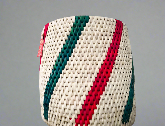 𝗦𝘁𝗿𝗶𝗽𝗲𝗱 𝗠𝘂𝗹𝘁𝗶-𝗖𝗼𝗹𝗼𝗿 𝗪𝗼𝘃𝗲𝗻 𝗟𝗮𝘂𝗻𝗱𝗿𝘆 𝗕𝗮𝘀𝗸𝗲𝘁