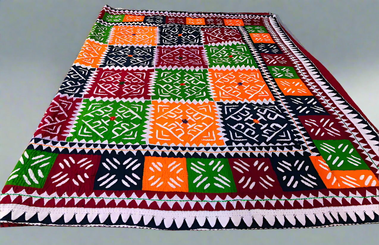 𝗞𝗮𝗹𝗲𝗶𝗱𝗼𝘀𝗰𝗼𝗽𝗲 𝗦𝗾𝘂𝗮𝗿𝗲𝘀: 𝗔 𝗛𝗮𝗻𝗱-𝗦𝘁𝗶𝘁𝗰𝗵𝗲𝗱 𝗥𝗮𝗹𝗹𝗶 𝗧𝗮𝗽𝗲𝘀𝘁𝗿𝘆 𝗼𝗳 𝗦𝗶𝗻𝗱𝗵